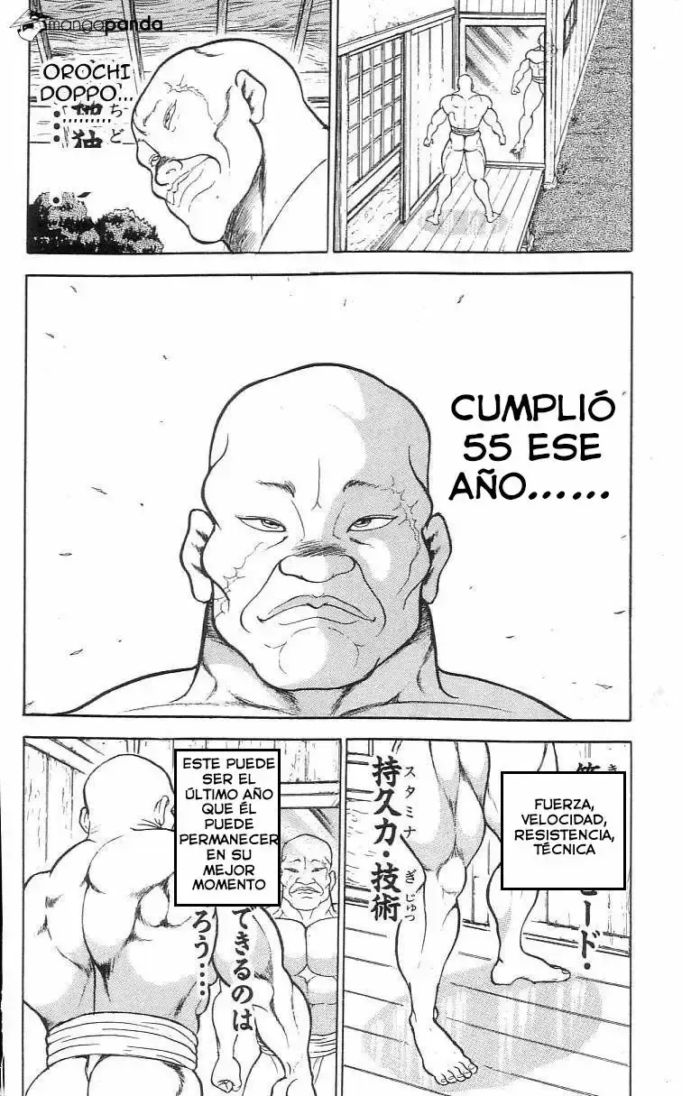 Grappler Baki capítulo 55, página 8