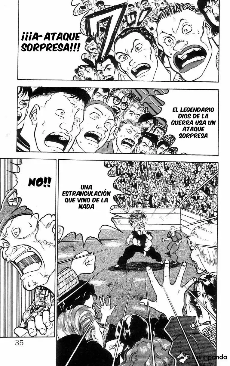 Grappler Baki capítulo 56, página 3