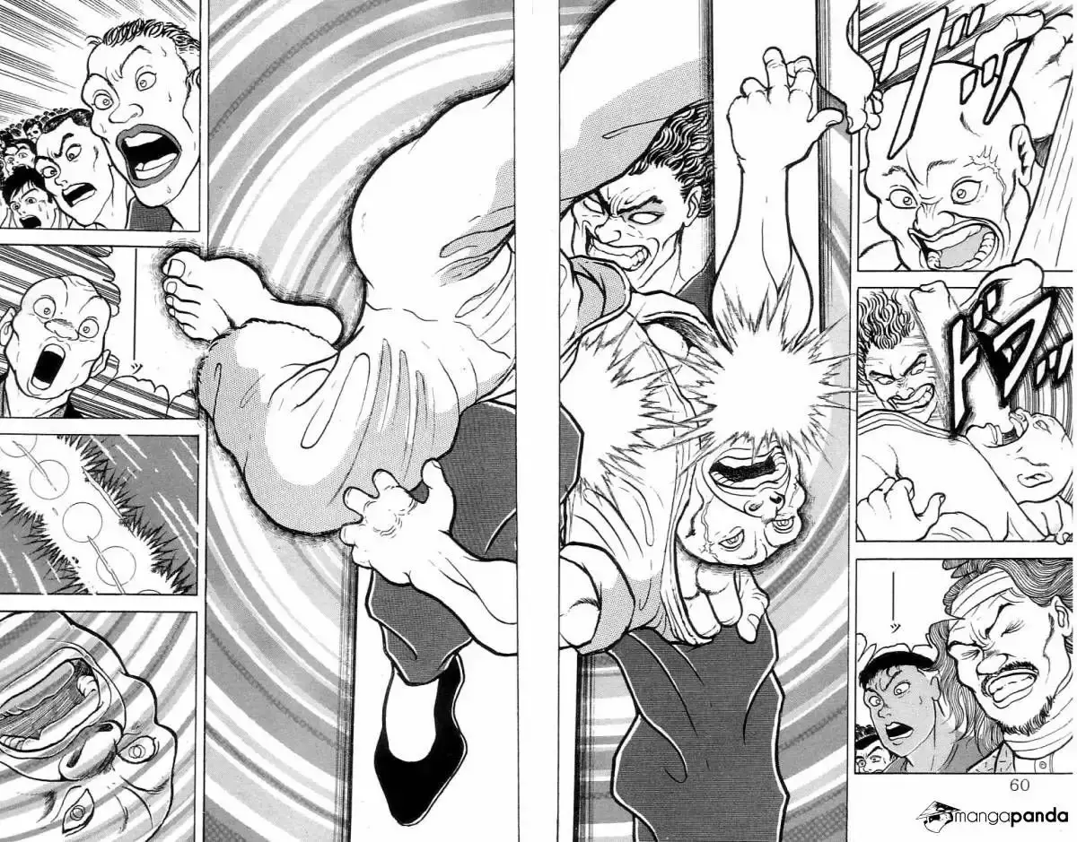 Grappler Baki capítulo 57, página 8