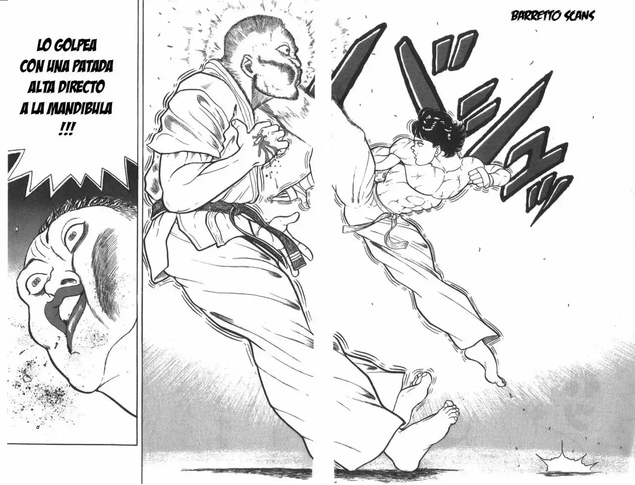 Grappler Baki capítulo 6, página 17