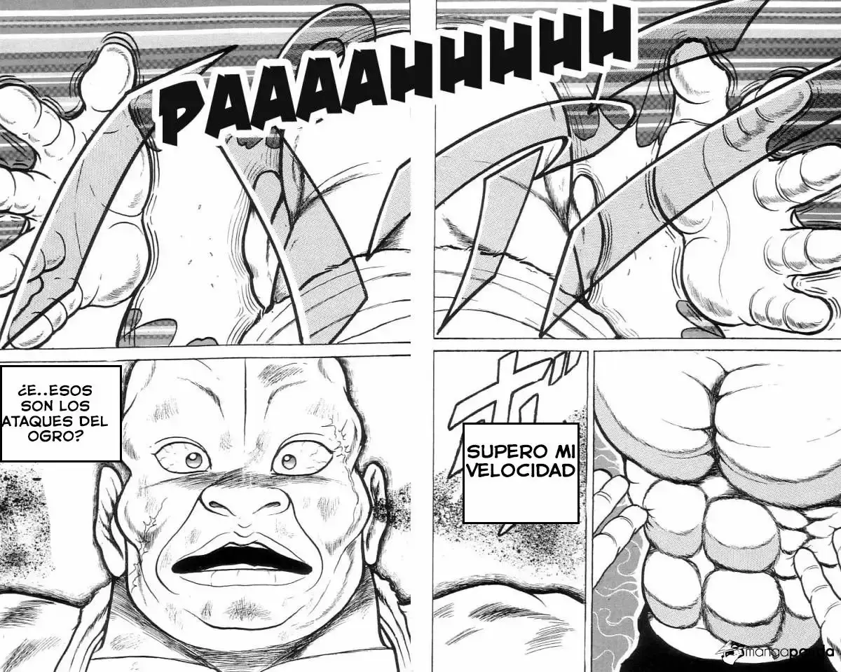 Grappler Baki capítulo 61, página 17