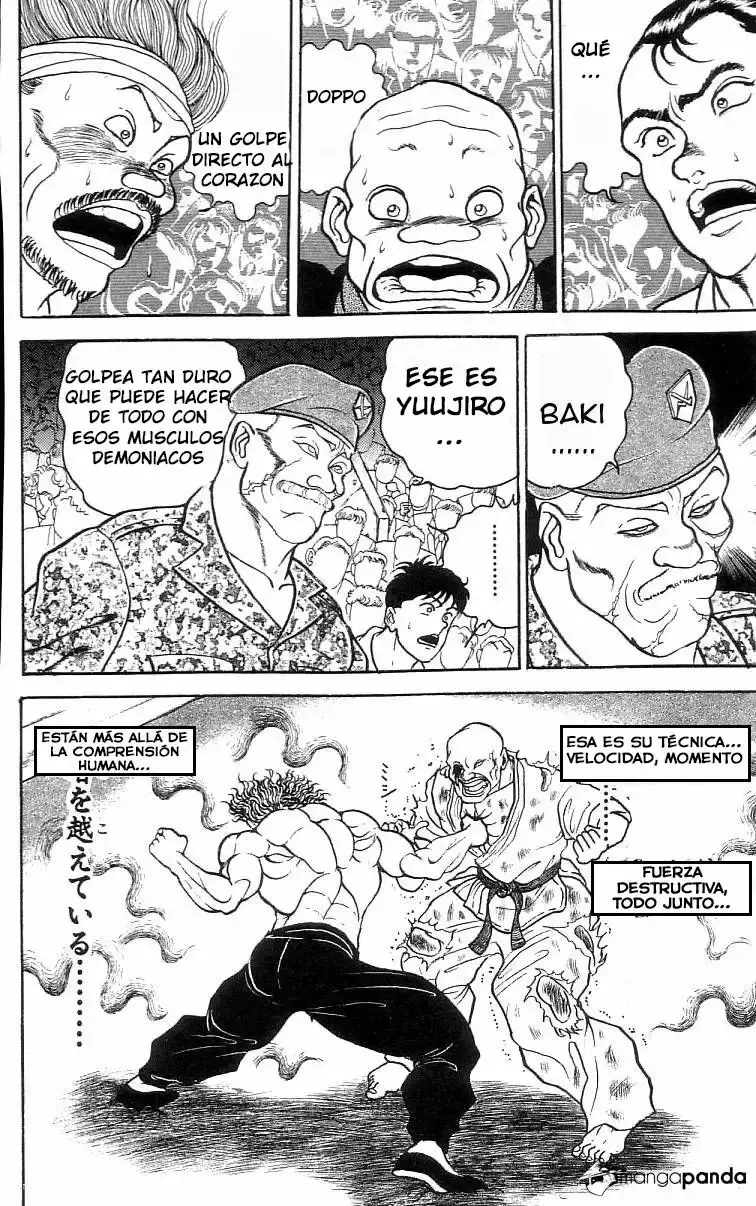 Grappler Baki capítulo 63, página 3