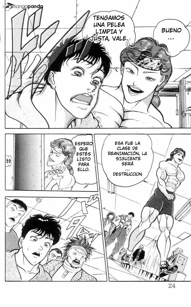Grappler Baki capítulo 64, página 23