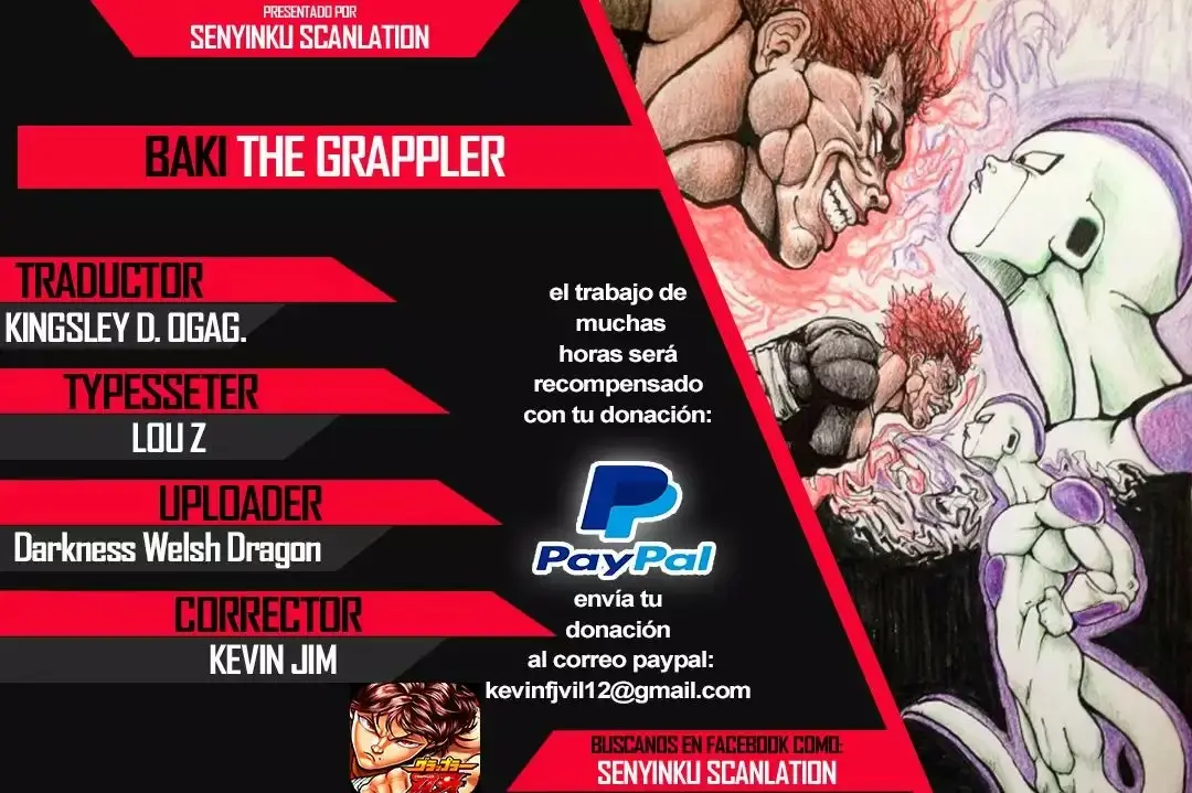 Grappler Baki capítulo 64, página 27