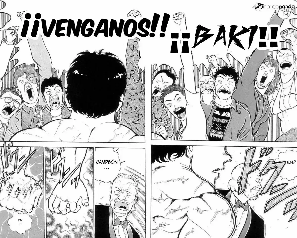Grappler Baki capítulo 65, página 16