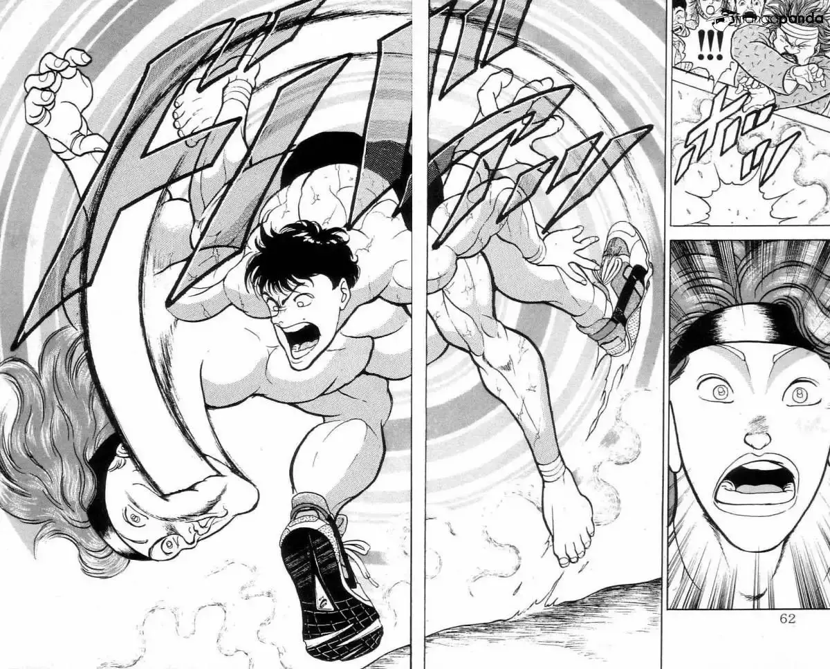 Grappler Baki capítulo 66, página 16