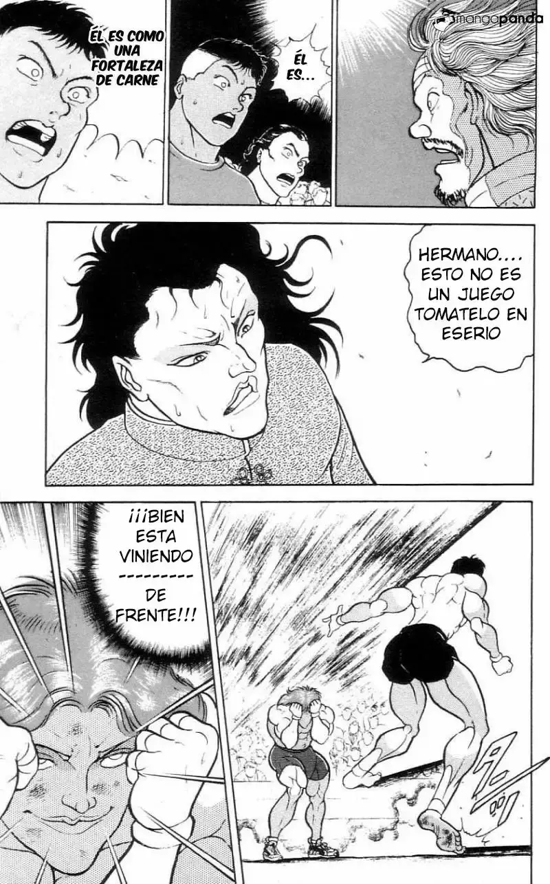 Grappler Baki capítulo 67, página 18