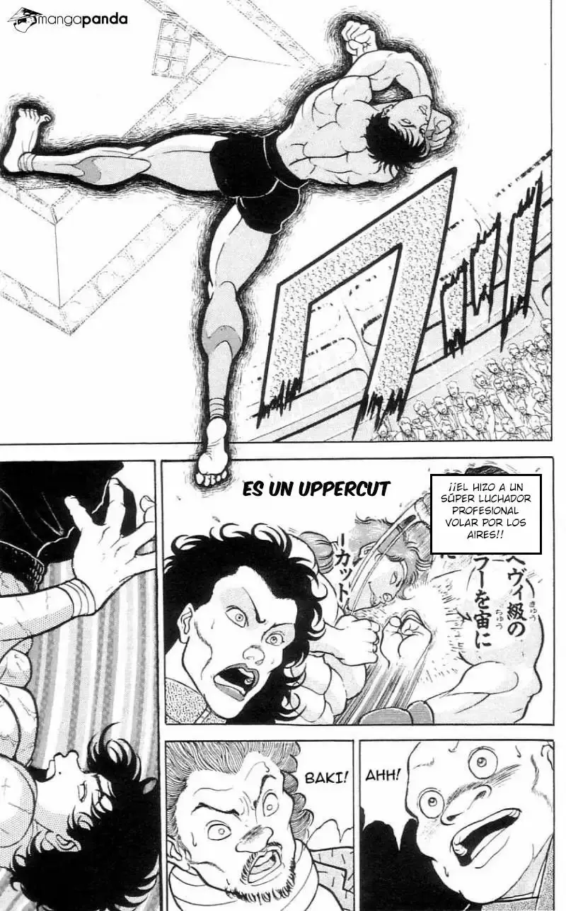Grappler Baki capítulo 68, página 3