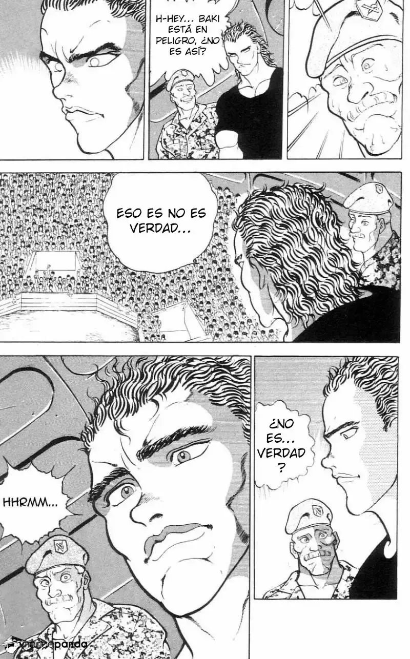 Grappler Baki capítulo 68, página 15
