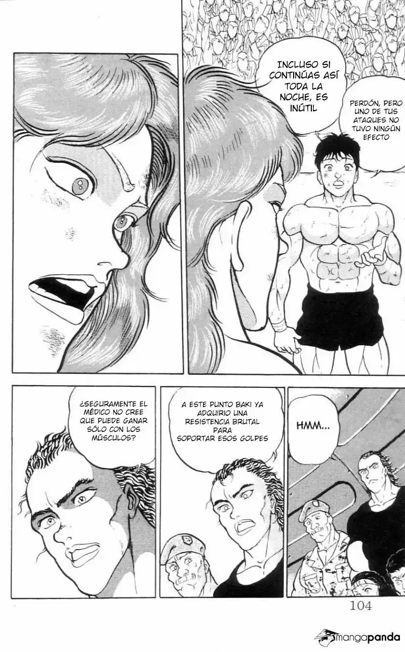 Grappler Baki capítulo 68, página 18
