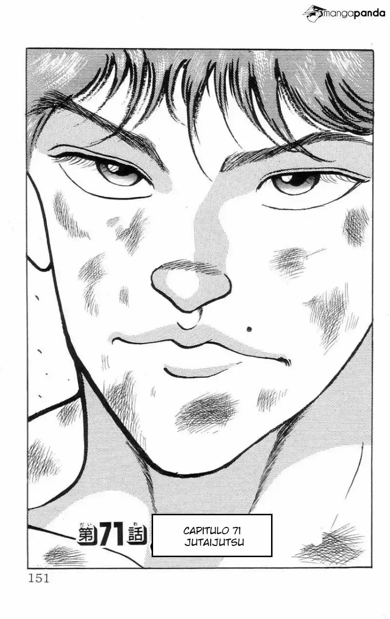 Grappler Baki capítulo 71, página 1