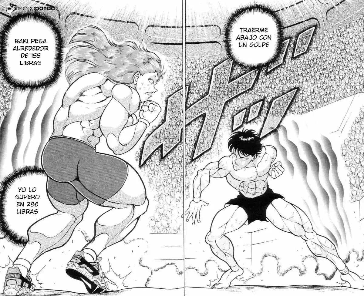 Grappler Baki capítulo 71, página 2