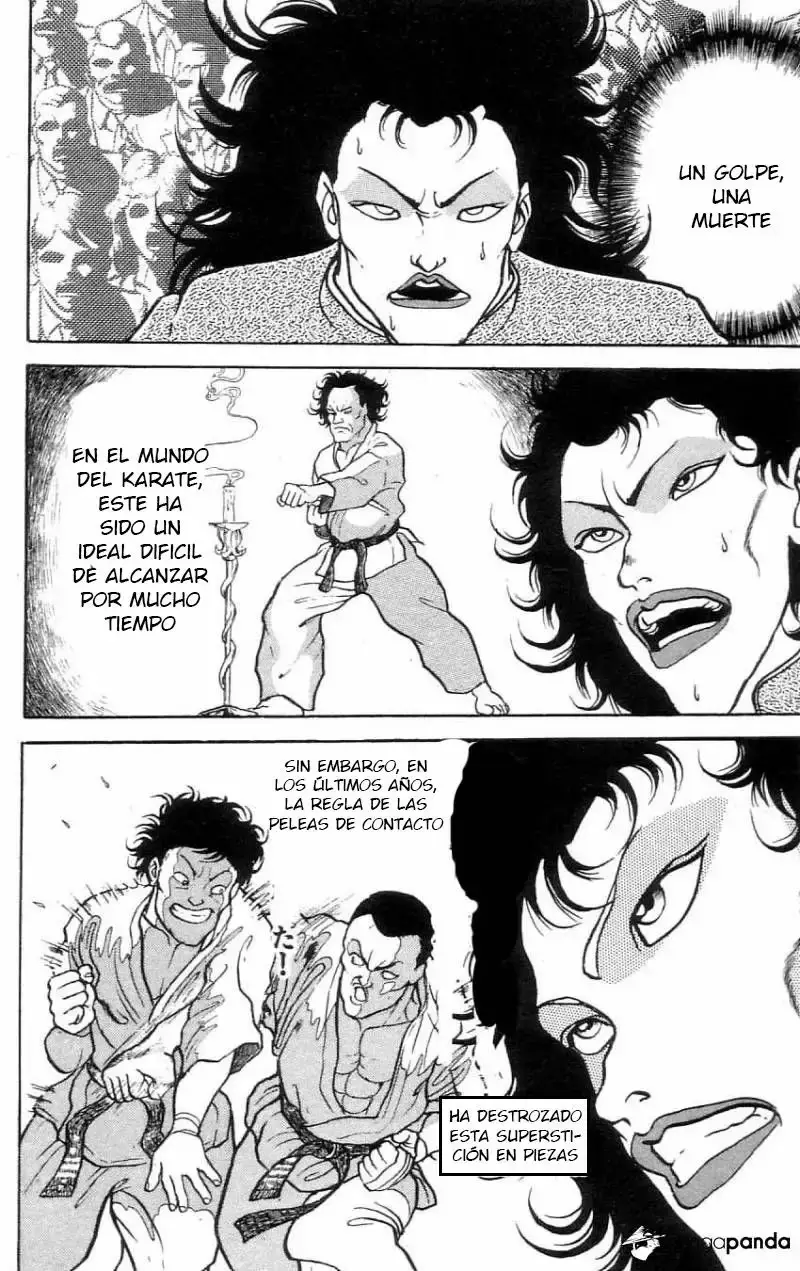 Grappler Baki capítulo 71, página 3