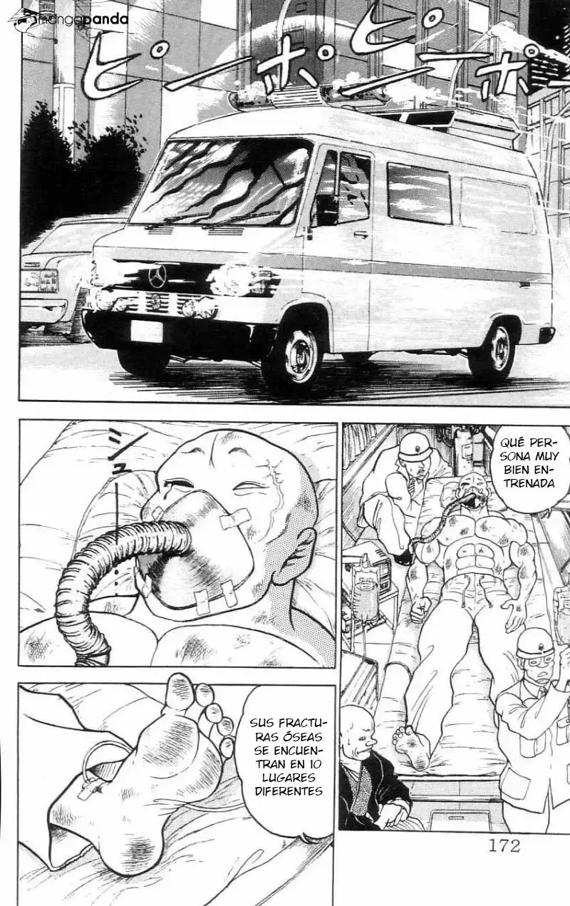 Grappler Baki capítulo 72, página 2
