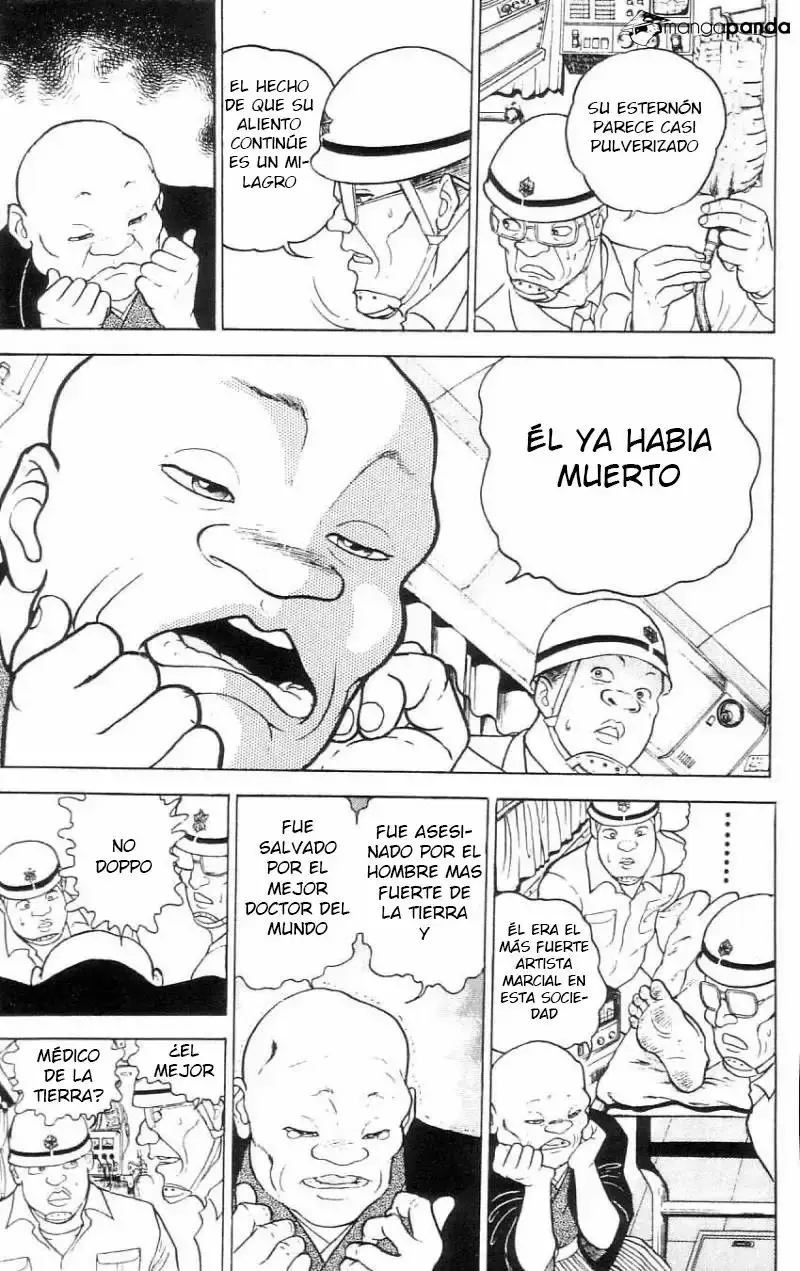 Grappler Baki capítulo 72, página 3