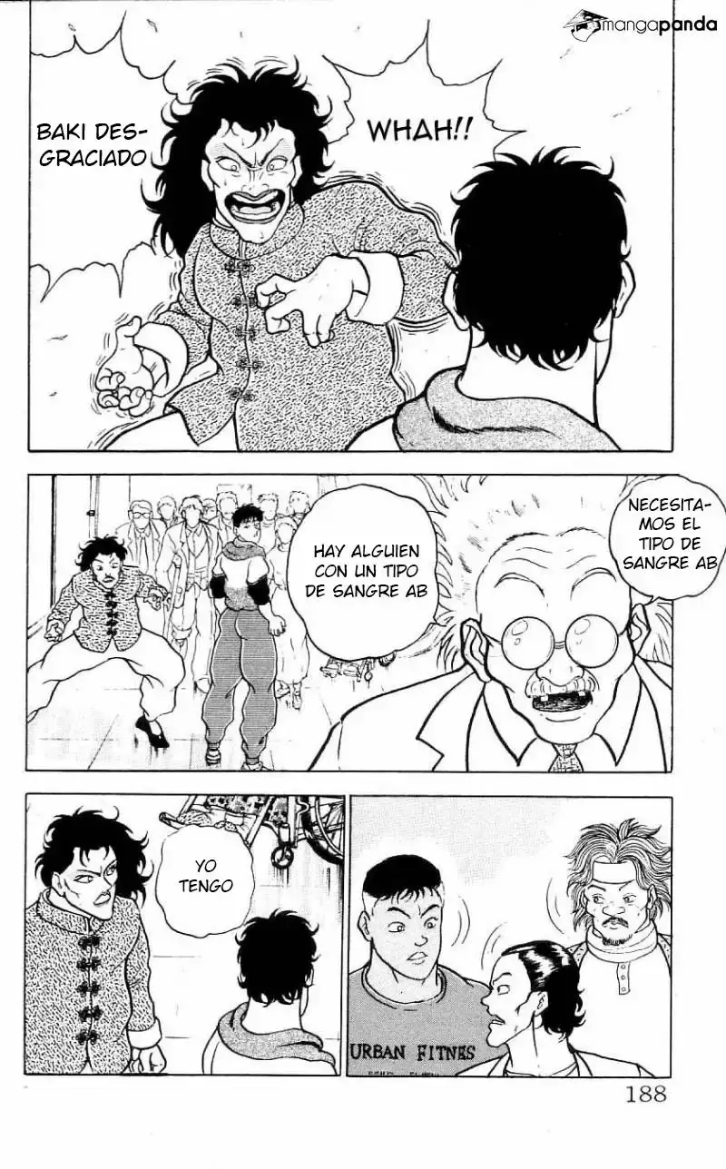 Grappler Baki capítulo 72, página 17
