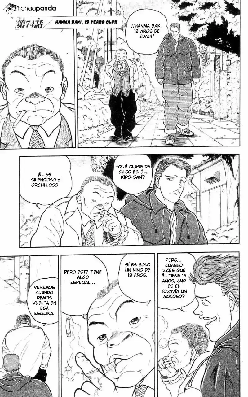 Grappler Baki capítulo 74, página 2