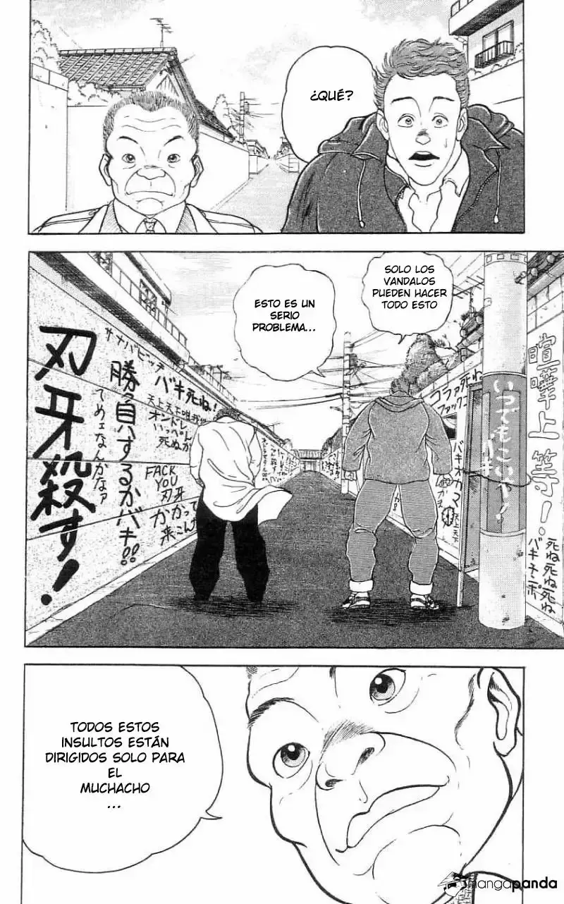 Grappler Baki capítulo 74, página 3
