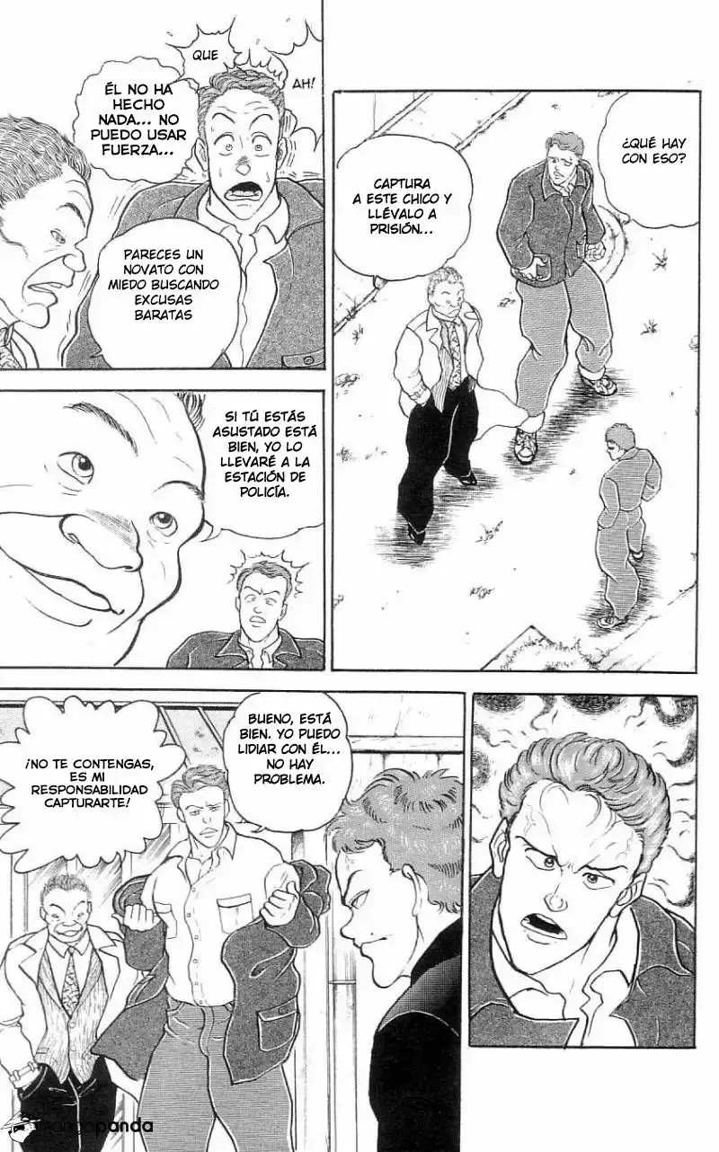 Grappler Baki capítulo 74, página 9