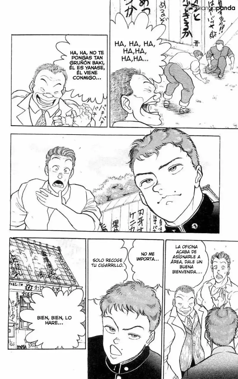 Grappler Baki capítulo 74, página 14
