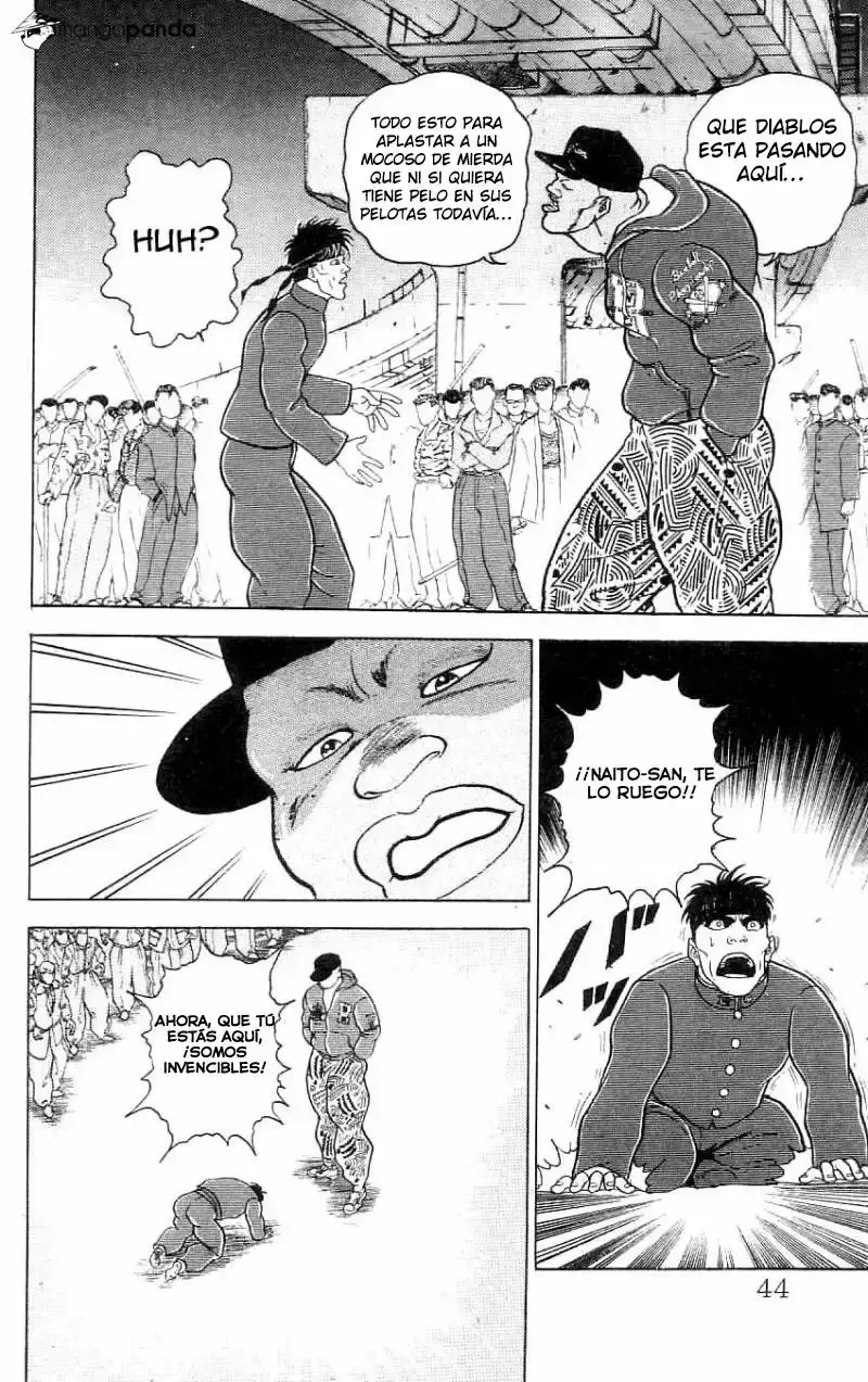 Grappler Baki capítulo 74, página 18