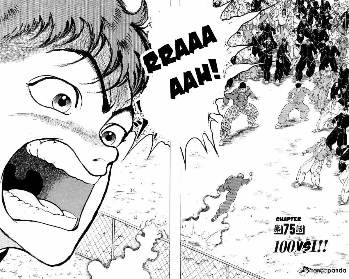 Grappler Baki capítulo 75, página 4