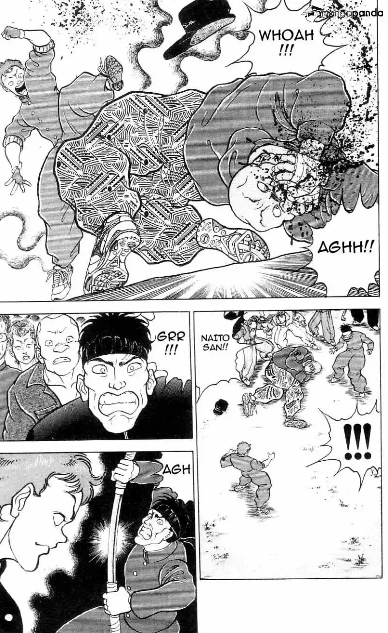 Grappler Baki capítulo 75, página 8