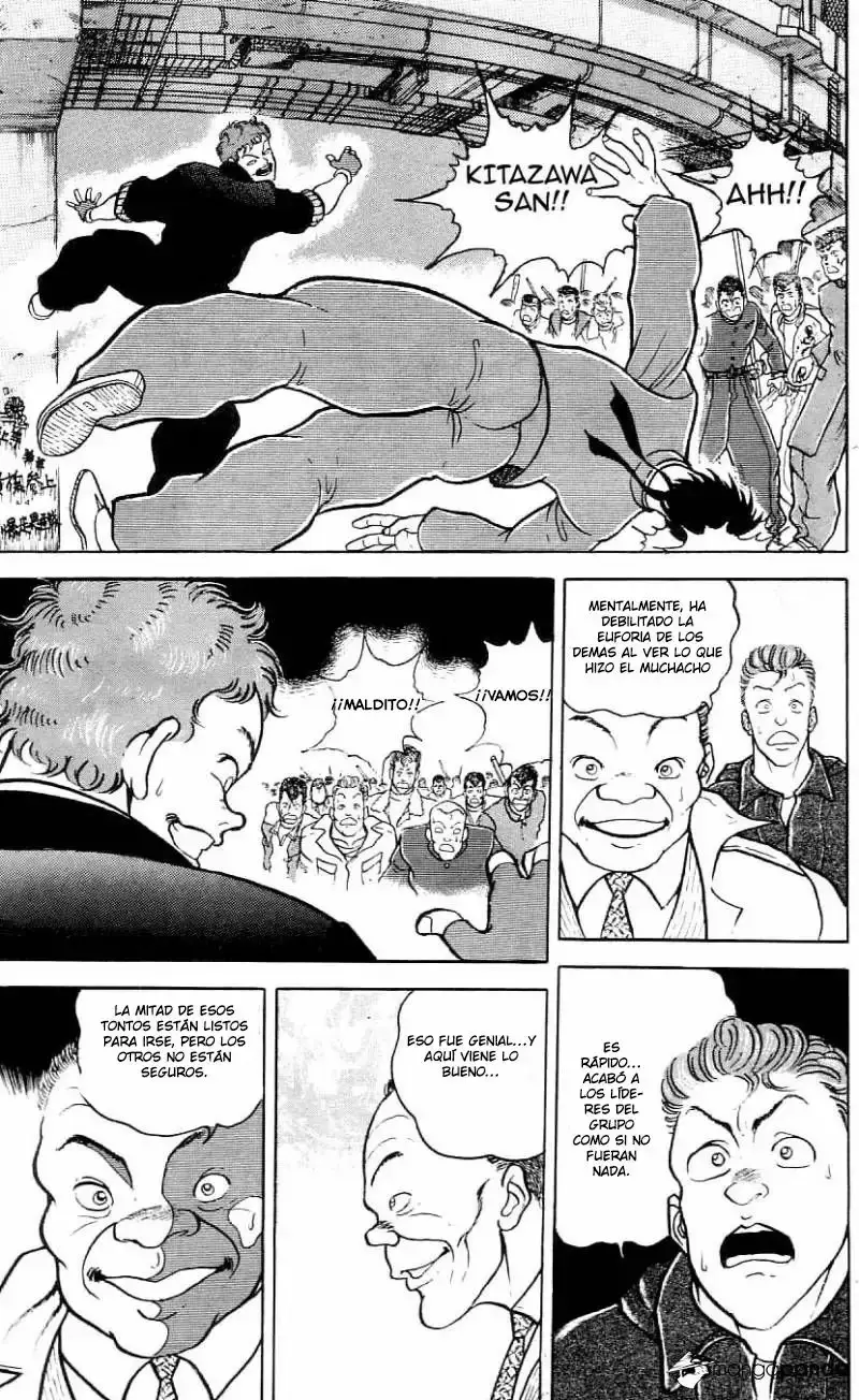 Grappler Baki capítulo 75, página 11