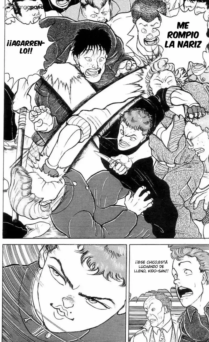 Grappler Baki capítulo 75, página 14