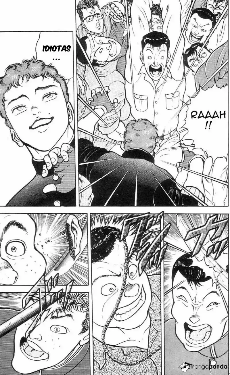 Grappler Baki capítulo 75, página 15