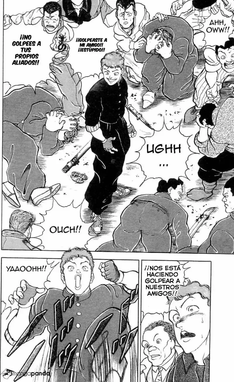 Grappler Baki capítulo 75, página 16