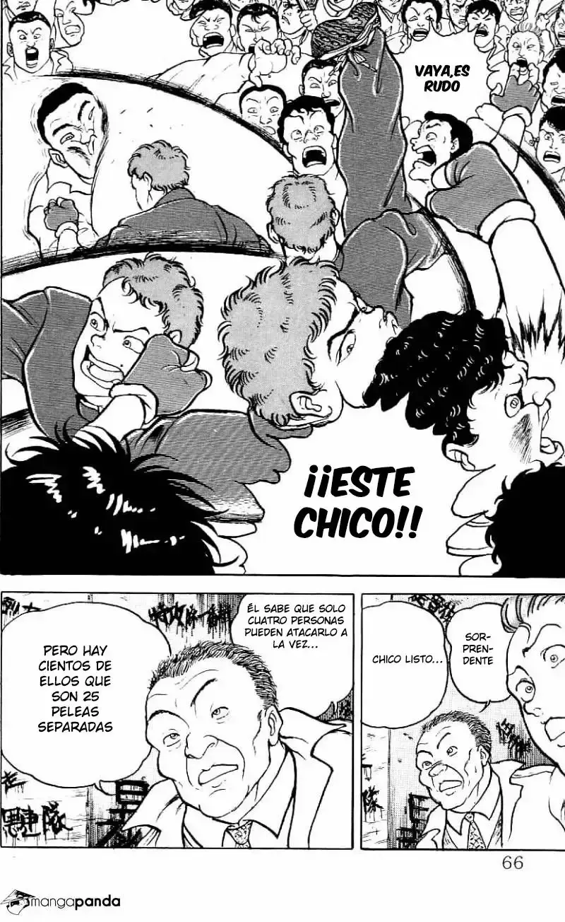 Grappler Baki capítulo 75, página 18