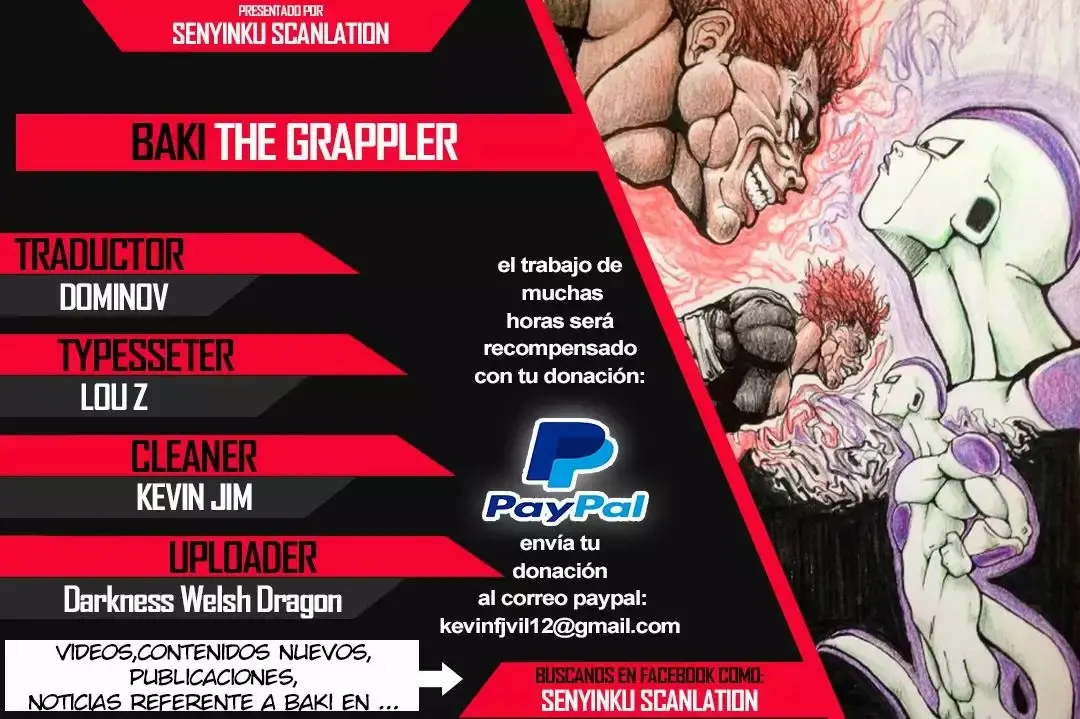 Grappler Baki capítulo 75, página 20