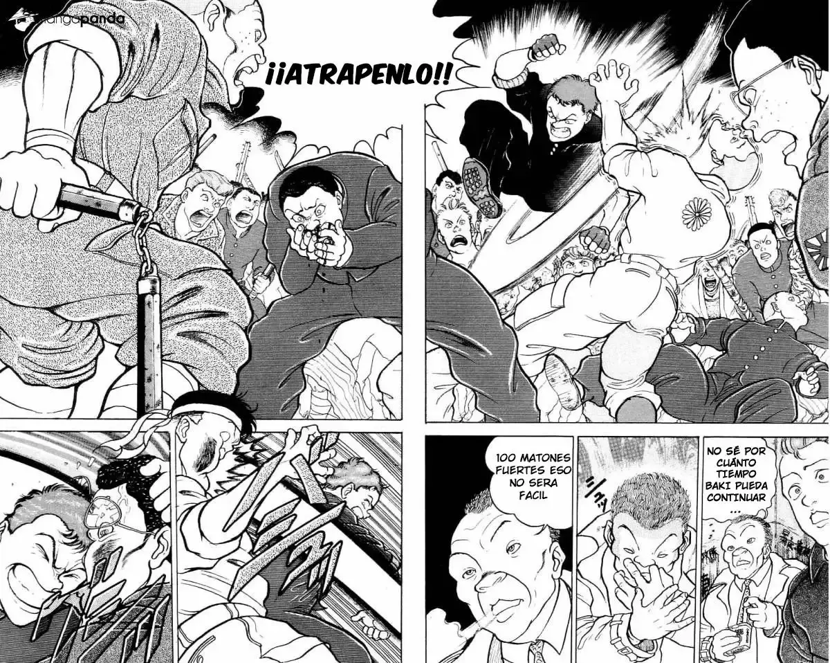 Grappler Baki capítulo 76, página 2