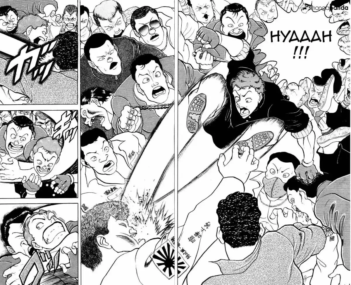 Grappler Baki capítulo 76, página 3