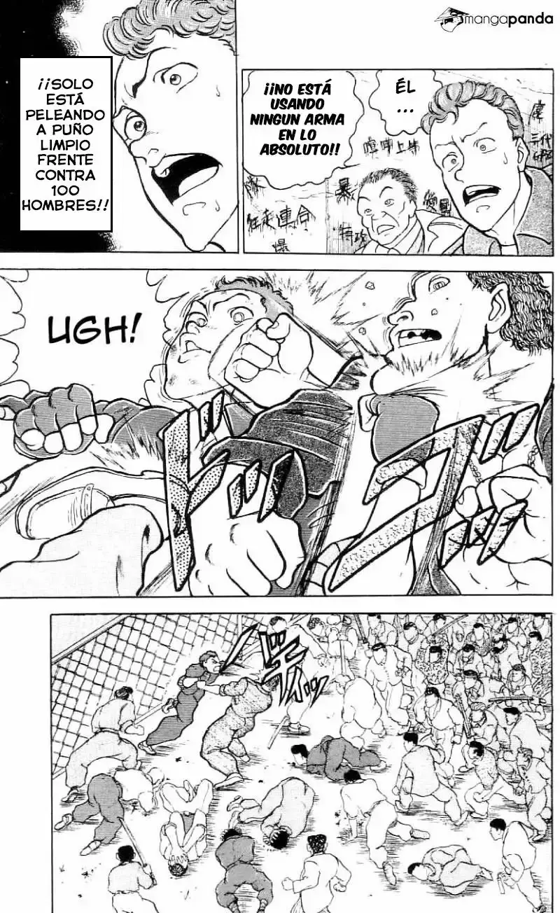 Grappler Baki capítulo 76, página 11