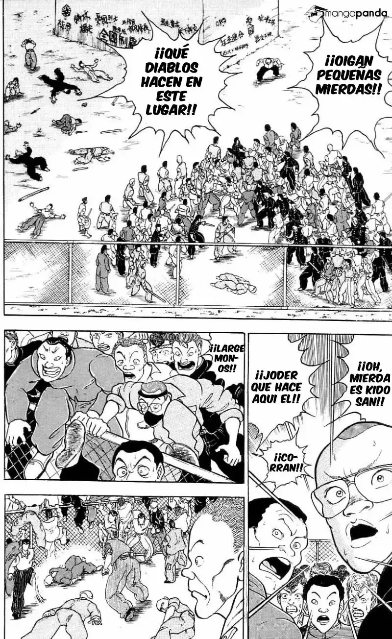 Grappler Baki capítulo 76, página 14