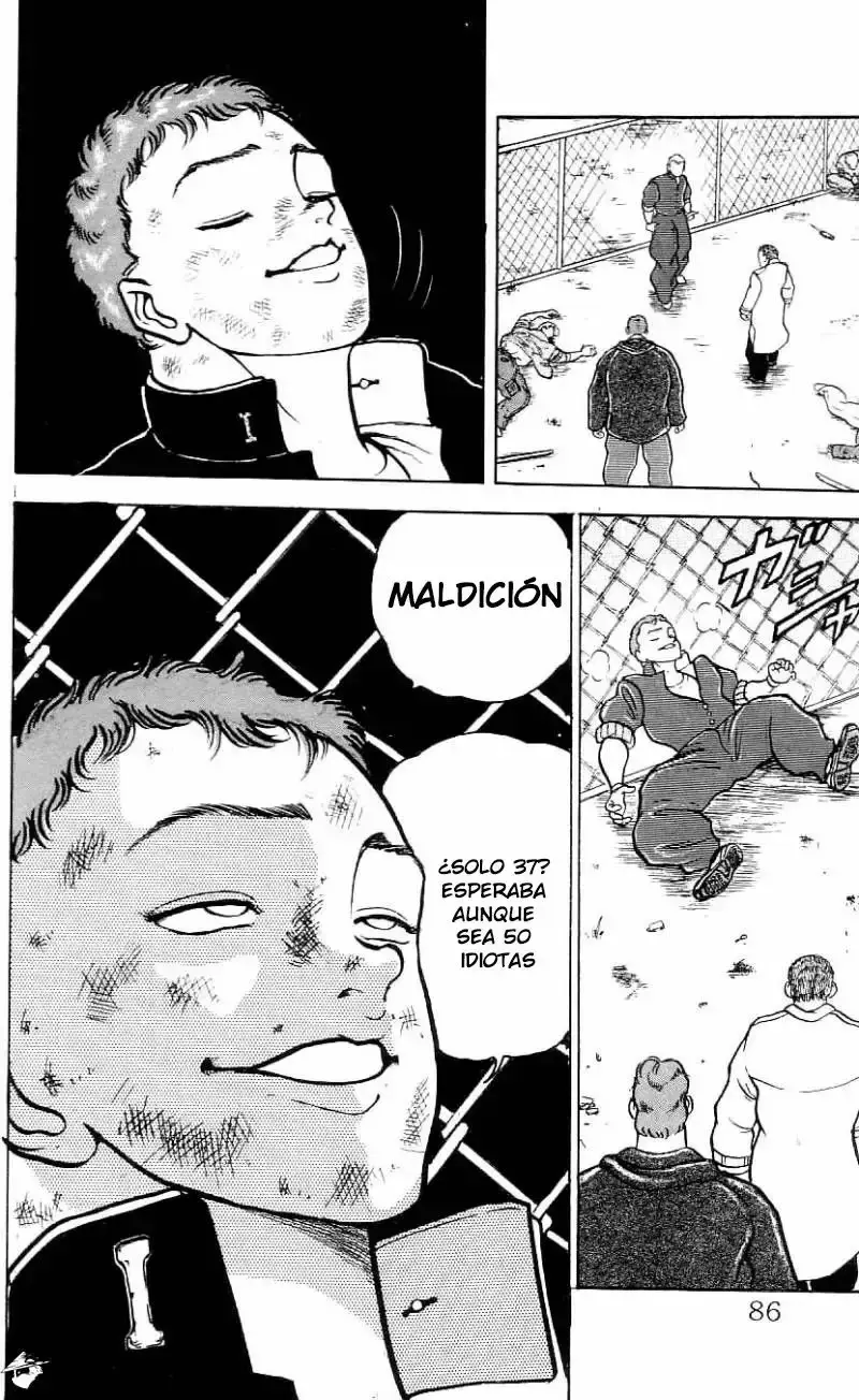 Grappler Baki capítulo 76, página 18