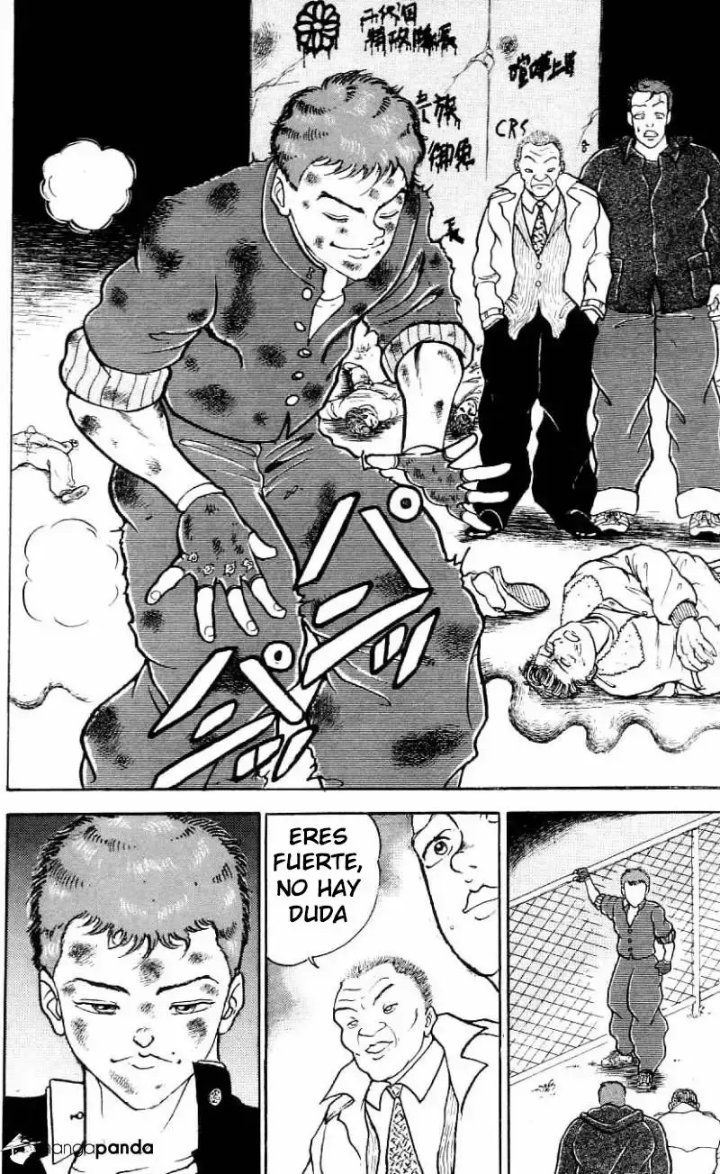 Grappler Baki capítulo 77, página 2
