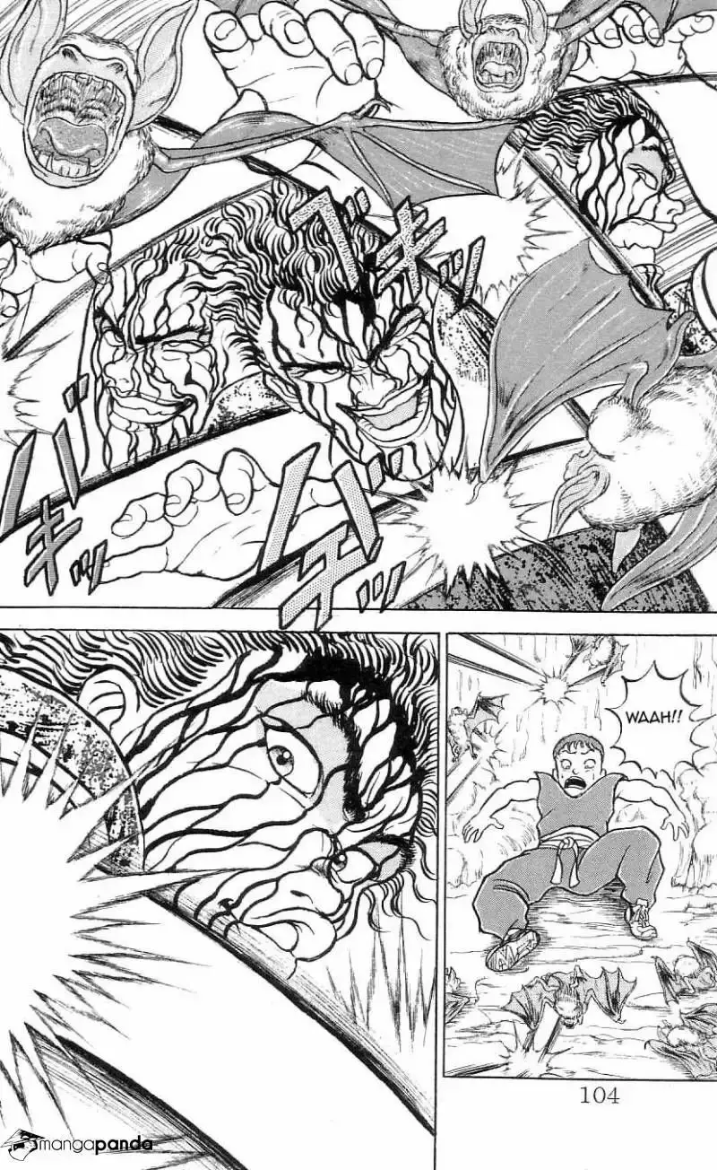 Grappler Baki capítulo 77, página 17