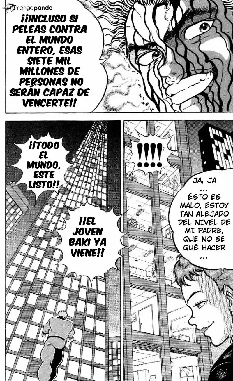 Grappler Baki capítulo 77, página 19