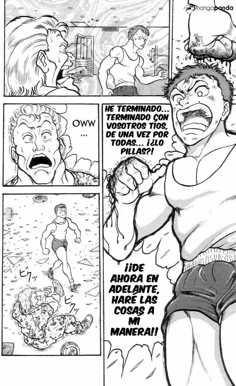 Grappler Baki capítulo 78, página 16