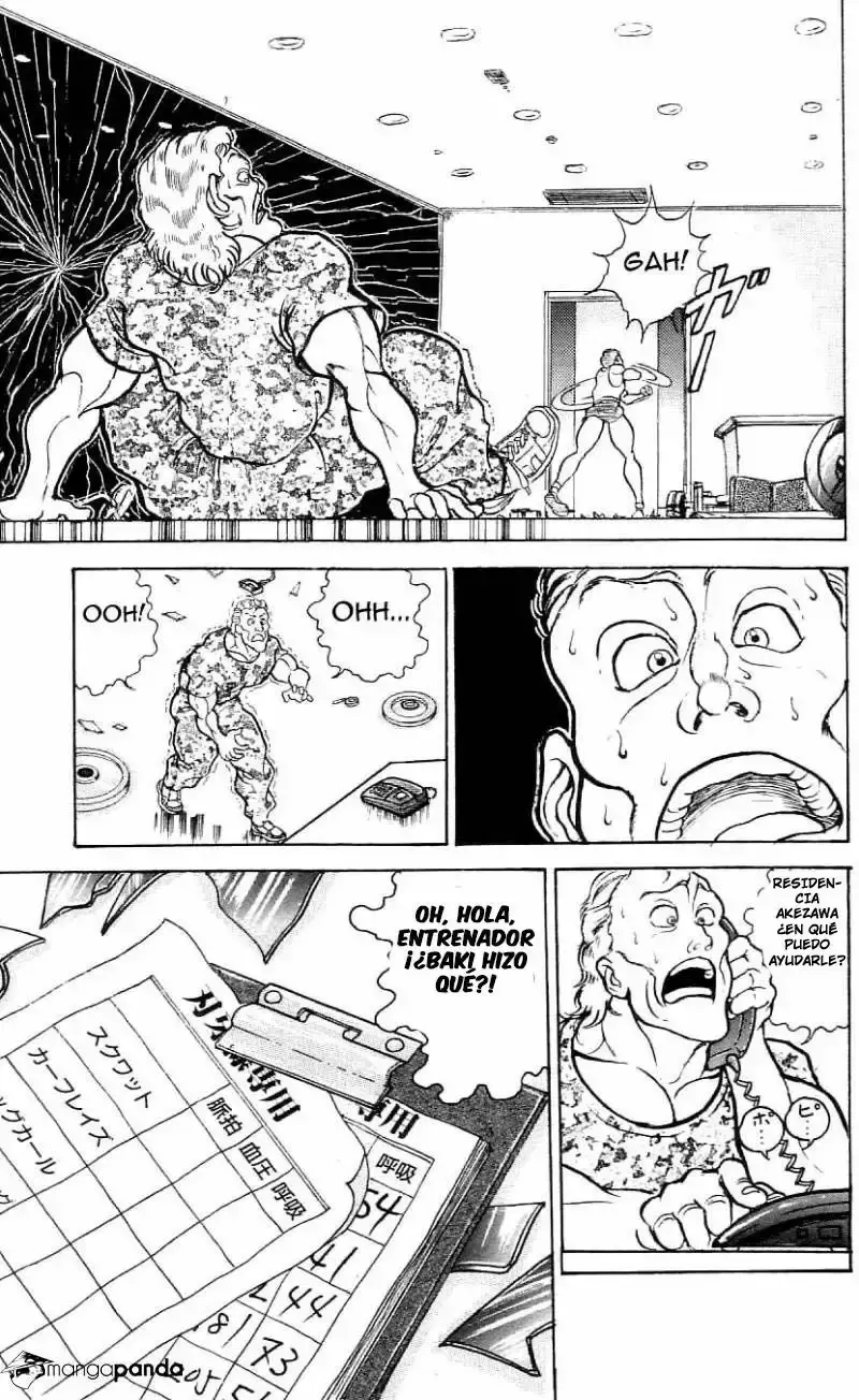 Grappler Baki capítulo 78, página 17