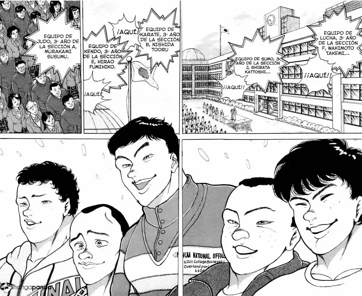 Grappler Baki capítulo 79, página 2