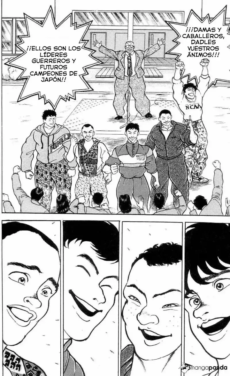 Grappler Baki capítulo 79, página 3