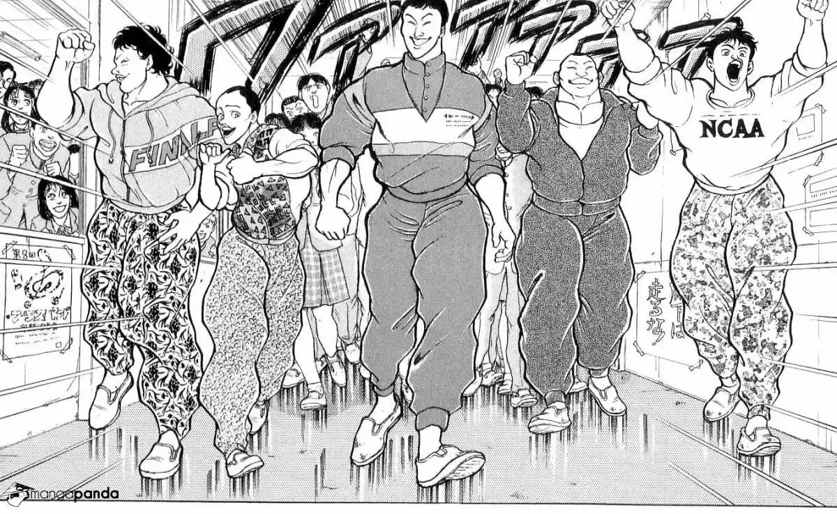 Grappler Baki capítulo 79, página 7