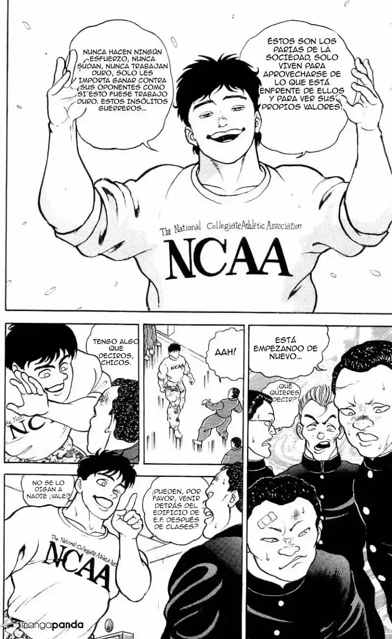 Grappler Baki capítulo 79, página 9