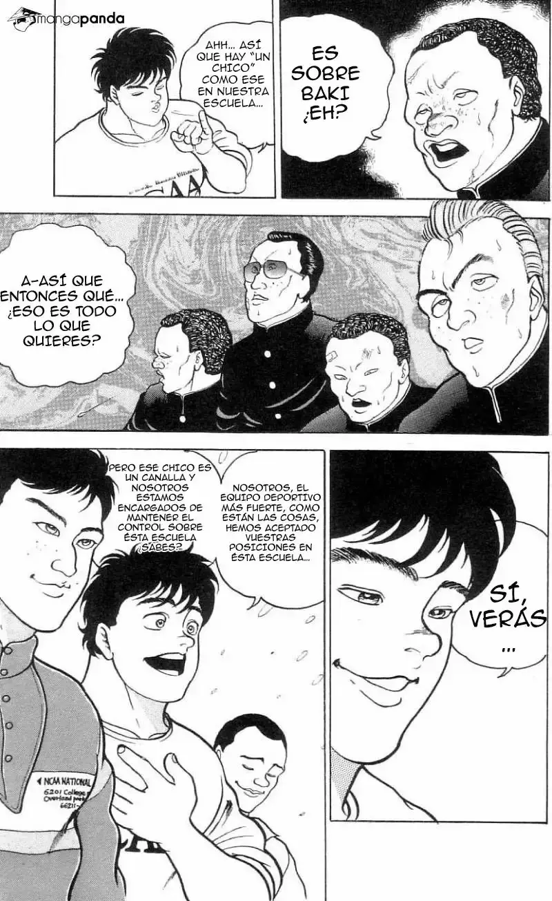 Grappler Baki capítulo 79, página 16
