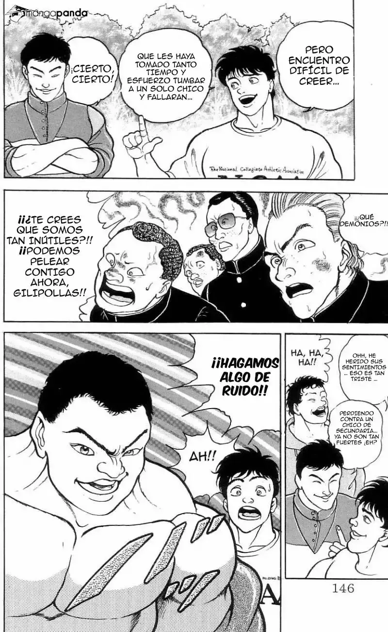 Grappler Baki capítulo 79, página 17
