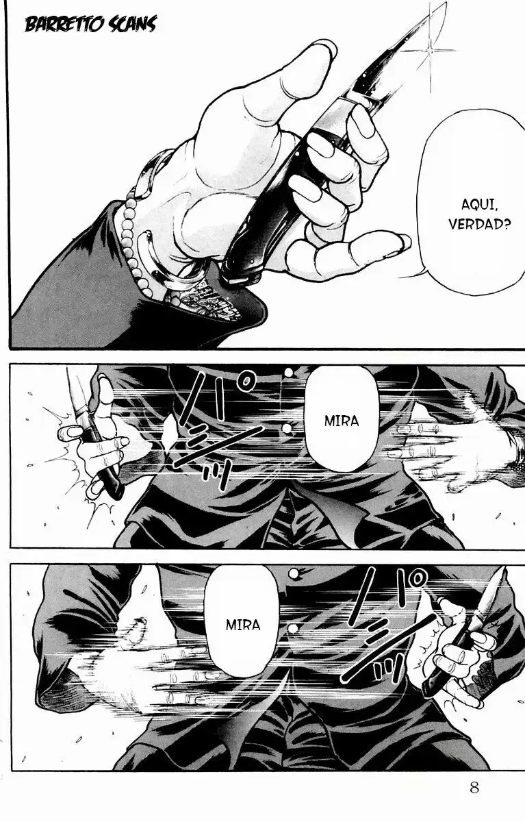 Grappler Baki capítulo 8, página 3